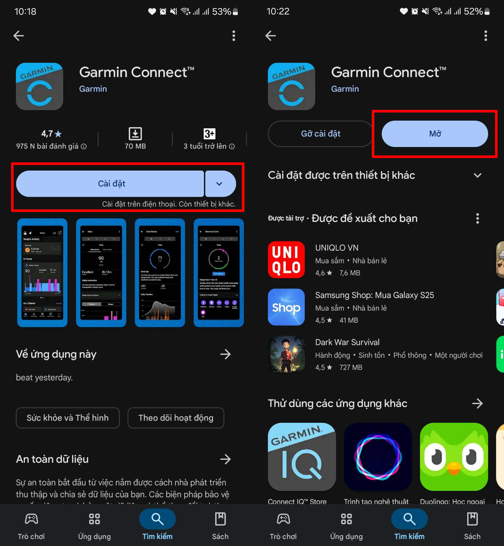 Cách sử dụng ứng dụng Garmin connect Cách sử dụng ứng dụng Garmin connect