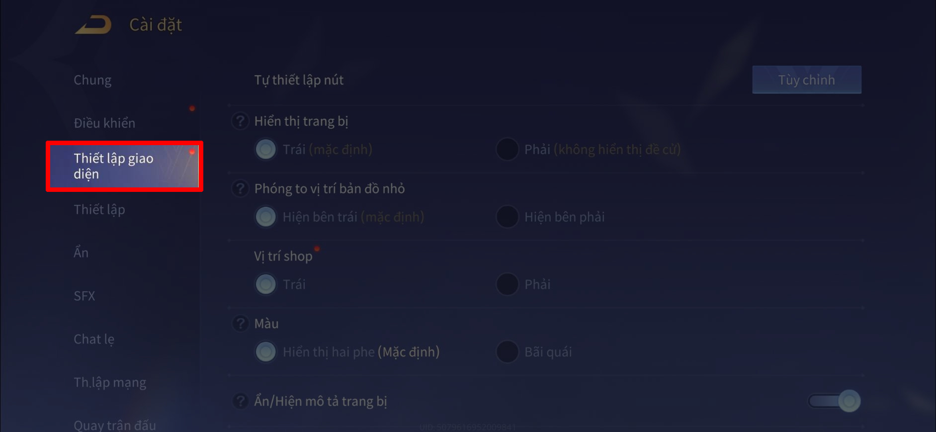 Cách mở chat trong trận Liên Quân