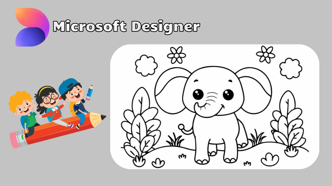 Cách tạo hình tô màu cho bé bằng AI