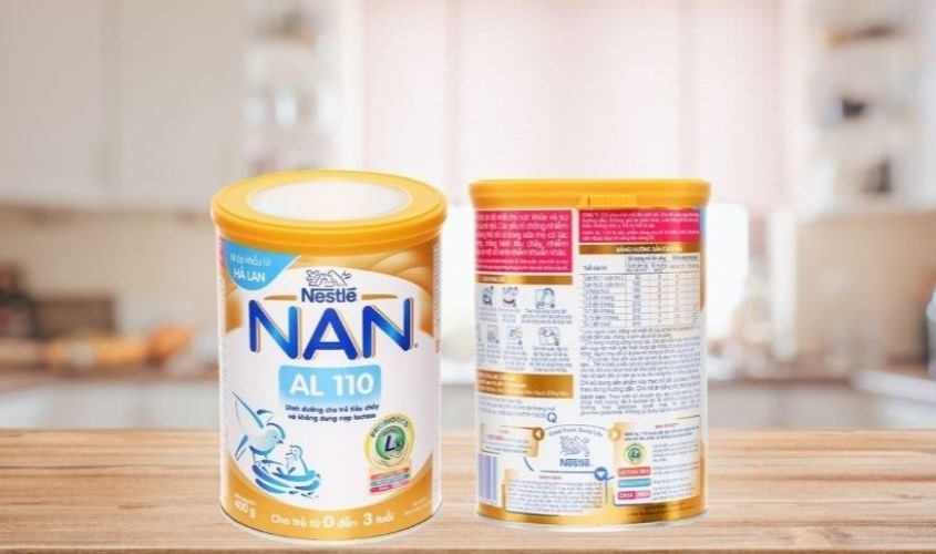 NAN AL110 giúp cải thiện tình trạng tiêu chảy ở trẻ sơ sinh 