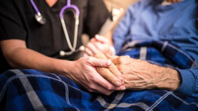 Người bệnh Alzheimer giai đoạn cuối không còn nhận biết xung quanh và hầu hết chỉ nằm trên giường bệnh