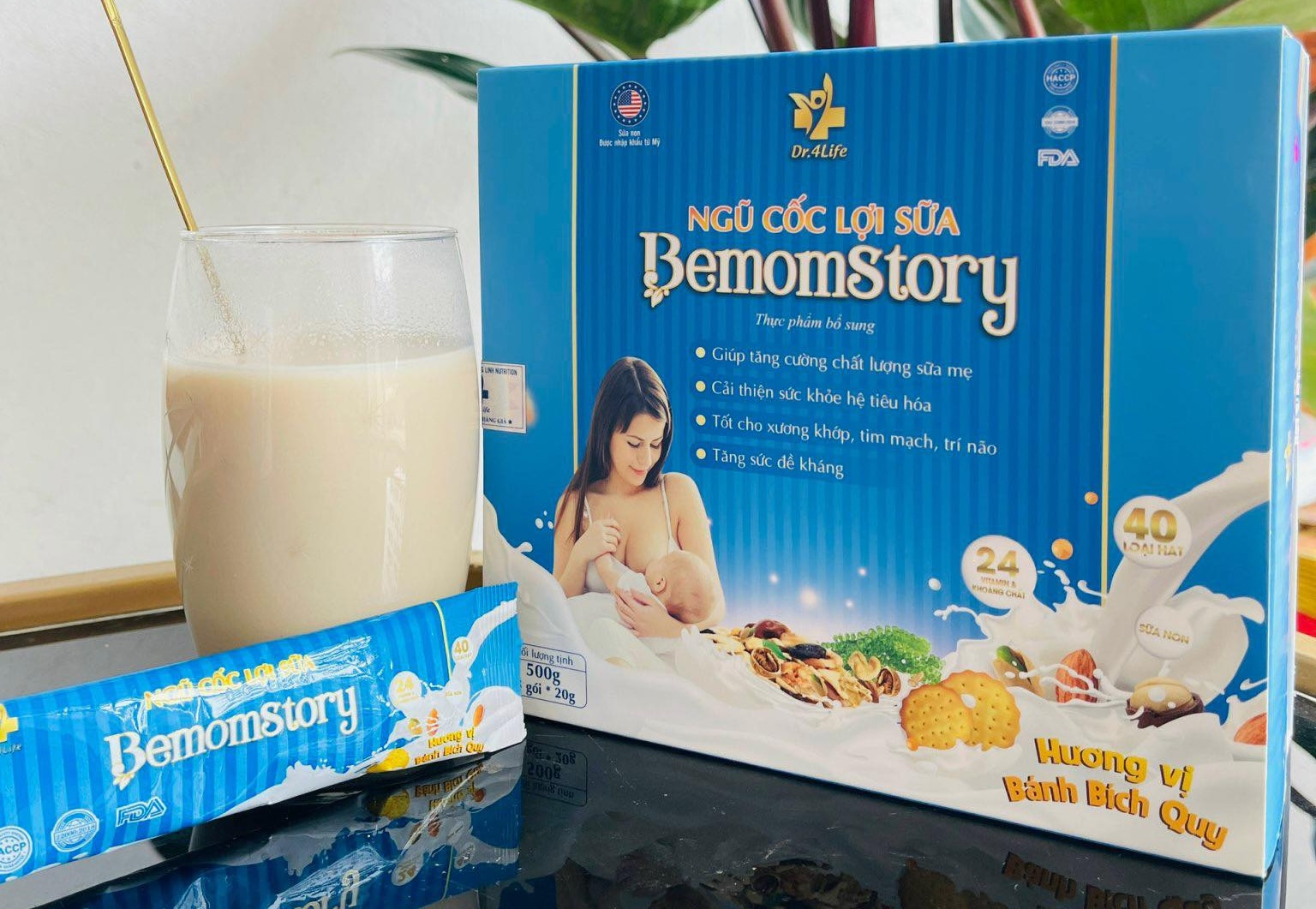 Ngũ Cốc Lợi Sữa BemomStory