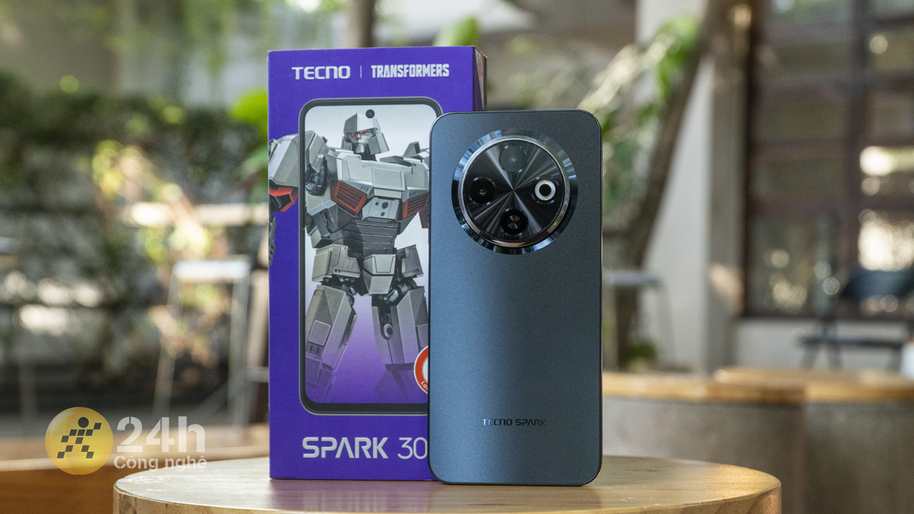 TECNO SPARK 30C Transformer Edition mang đến ba tùy chọn RAM 4 GB, 6 GB, 8 GB.