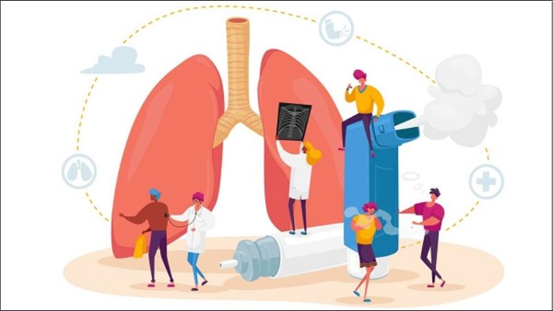 Người mắc hen suyễn hoặc bệnh hô hấp mãn tính nên cân nhắc khi xông hơi