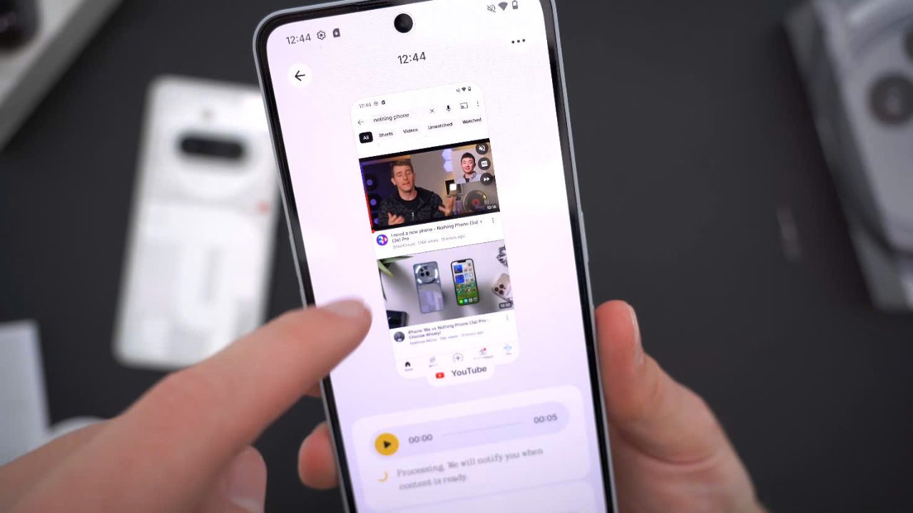 Nothing Phone (3a) Pro được trang bị vi xử lý Qualcomm Snapdragon 7s Gen 3.