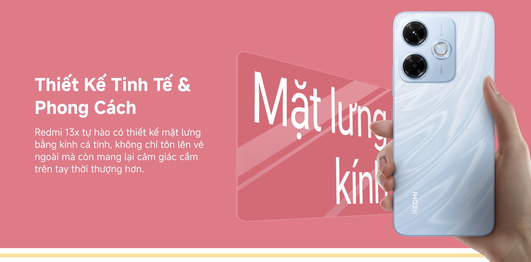 Hotsale mở bán Redmi 13x đặc quyền: Giảm ngay 300K + trả chậm 0% lãi suất, bảo hành 18 tháng Hotsale mở bán Redmi 13x đặc quyền: Giảm ngay 300K + trả chậm 0% lãi suất, bảo hành 18 tháng