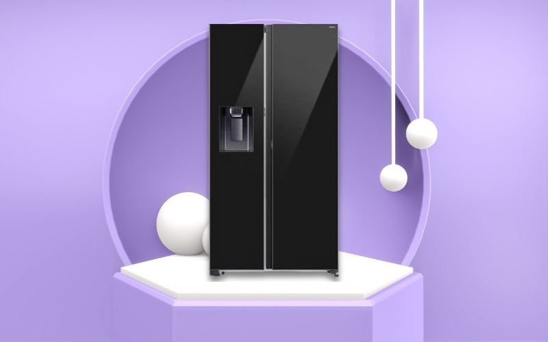 Tủ lạnh Samsung Inverter 634 l&iacute;t Side By Side RS80F65J2BSV c&oacute; c&ocirc;ng nghệ All-around Cooling kiểm so&aacute;t chặt chẽ sự thay đổi nhiệt độ, l&agrave;m lạnh đồng đều