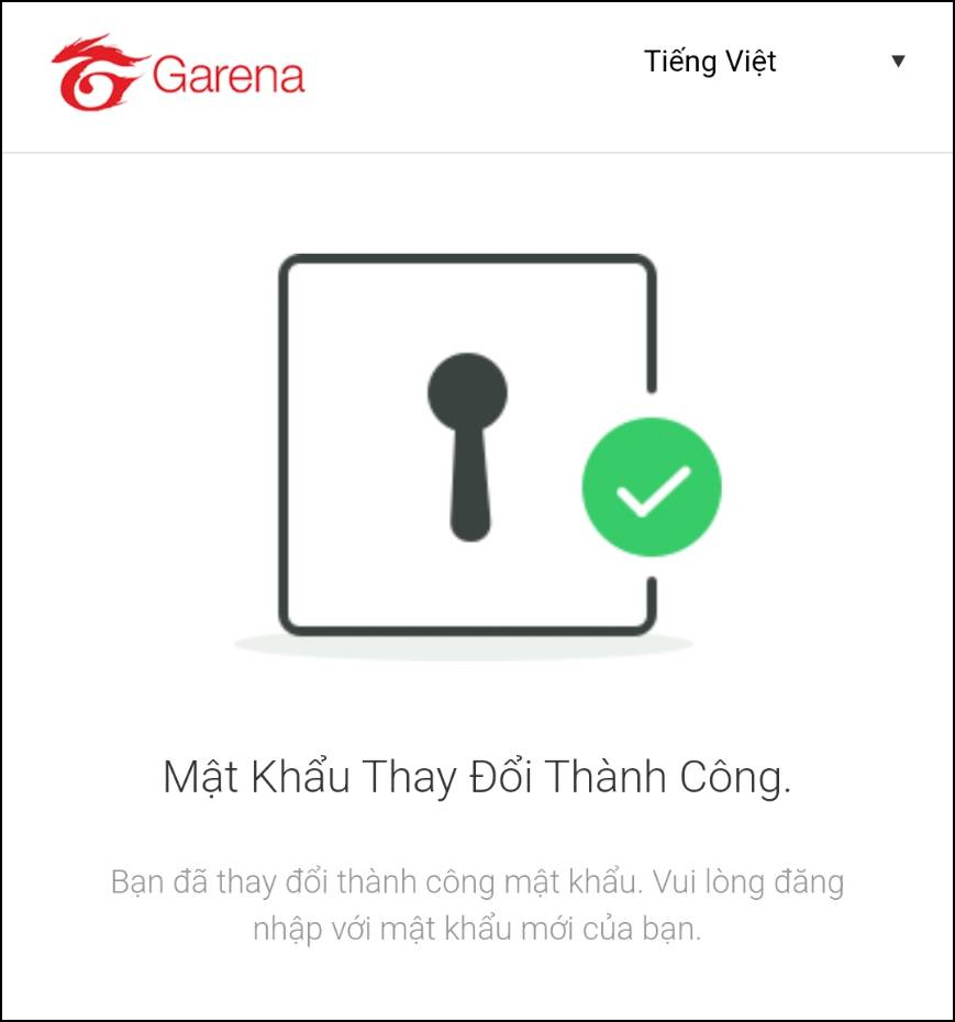 Cách lấy lại mật khẩu Garena Liên Quân Cách lấy lại mật khẩu Garena Liên Quân