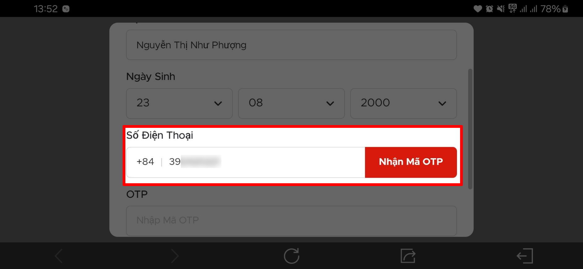 Cách xác thực tài khoản Liên Quân Mobile