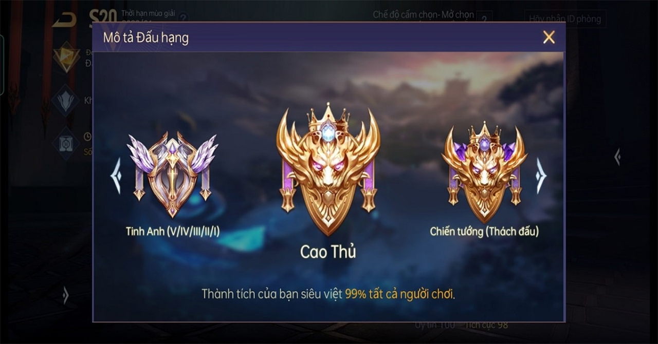 Cách xác thực tài khoản Liên Quân Mobile