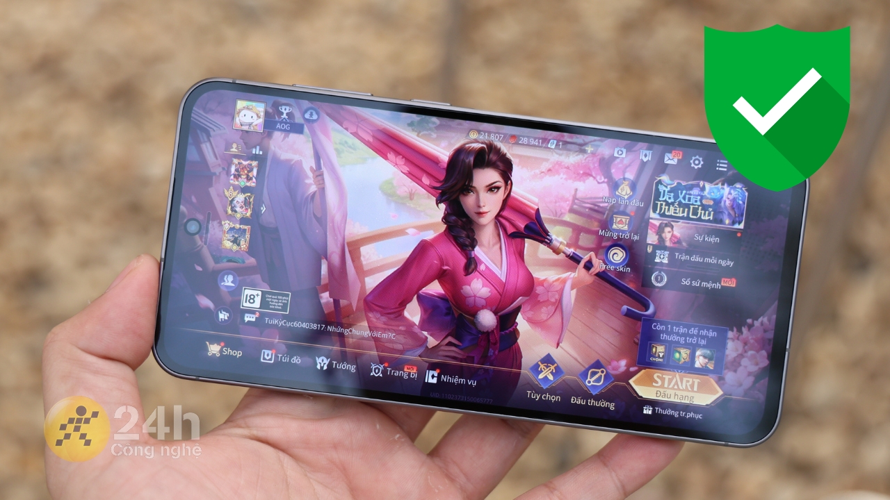 Cách xác thực tài khoản Liên Quân Mobile