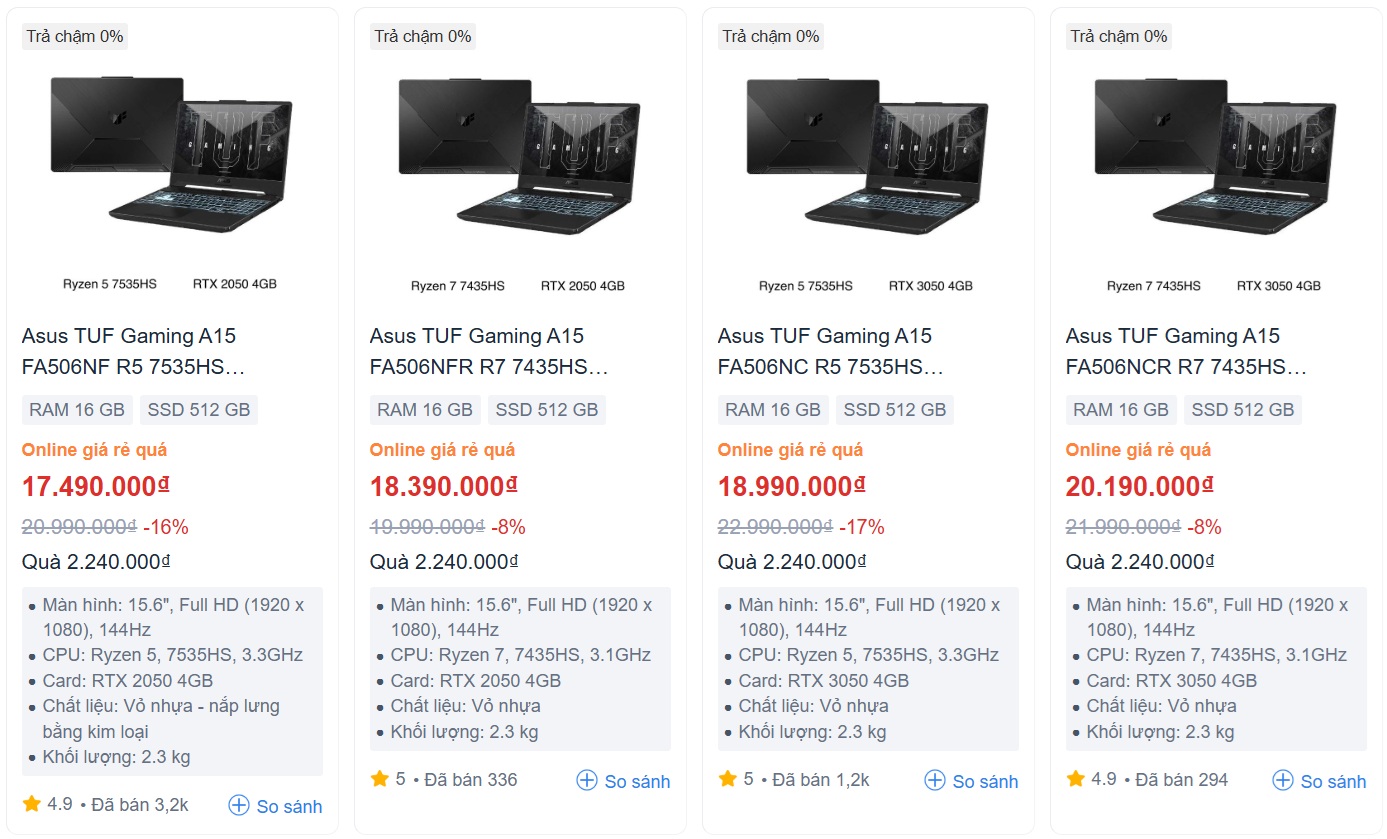 ASUS TUF Gaming có những ưu điểm gì so với nhiều đối thủ khác? ASUS TUF Gaming có những ưu điểm gì so với nhiều đối thủ khác?