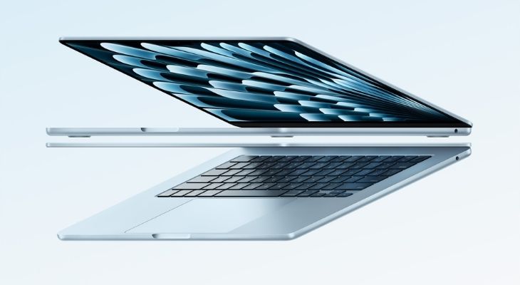 MacBook Air M4 sẽ được bổ sung thêm một màu sắc mới vô cùng bắt mắt là xanh da trời nhạt