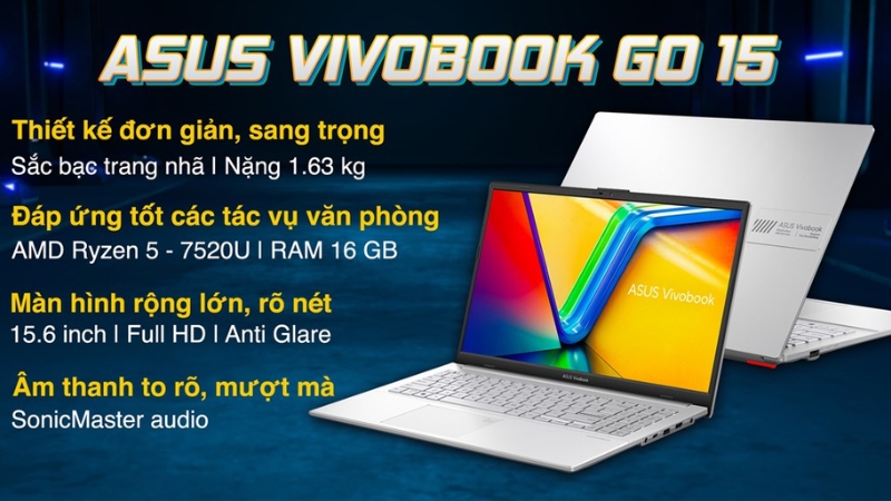 Asus Vivobook Go 15 E1504FA R5