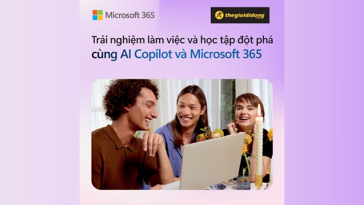 Trải nghiệm làm việc và học tập đột phá cùng AI Copilot và Microsoft 365 Trải nghiệm làm việc và học tập đột phá cùng AI Copilot và Microsoft 365