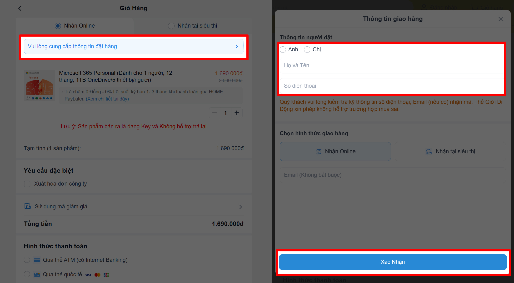 Cách gia hạn gói Microsoft 365 Personal | Microsoft 365 Family online