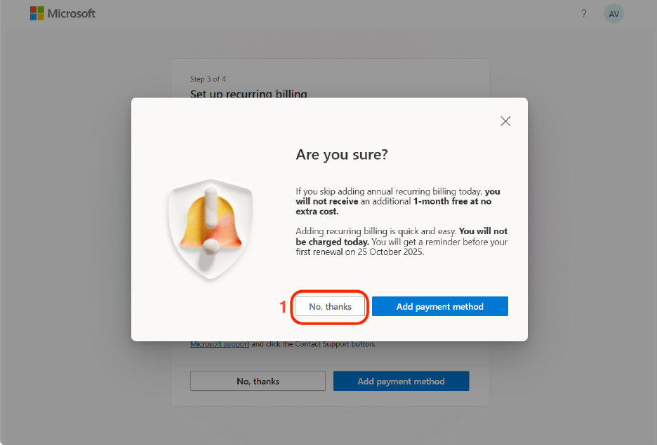 Cách gia hạn gói Microsoft 365 Personal | Microsoft 365 Family online