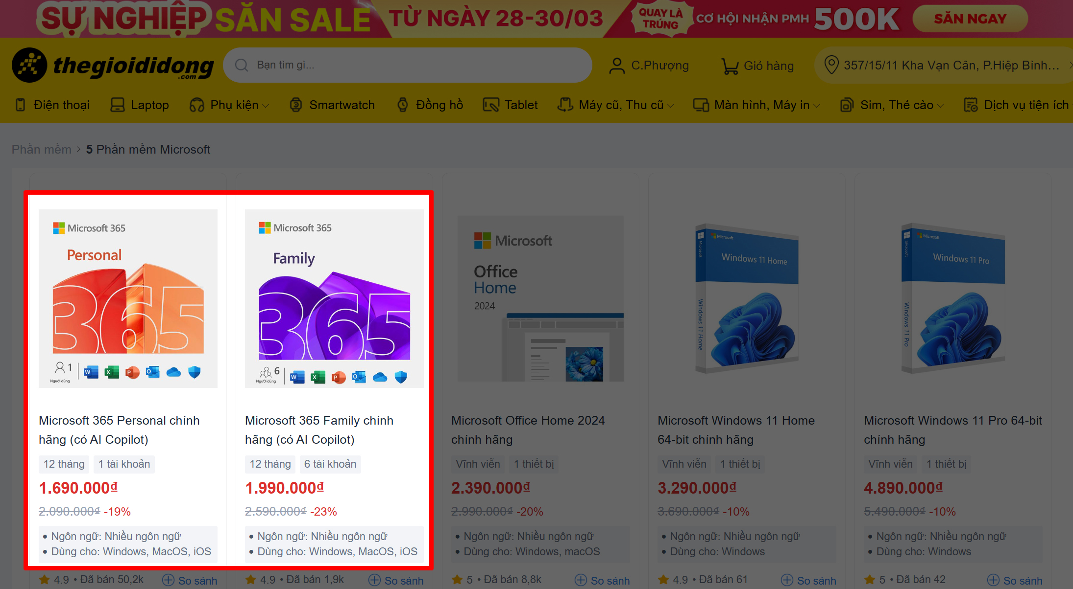 Cách gia hạn gói Microsoft 365 Personal | Microsoft 365 Family online