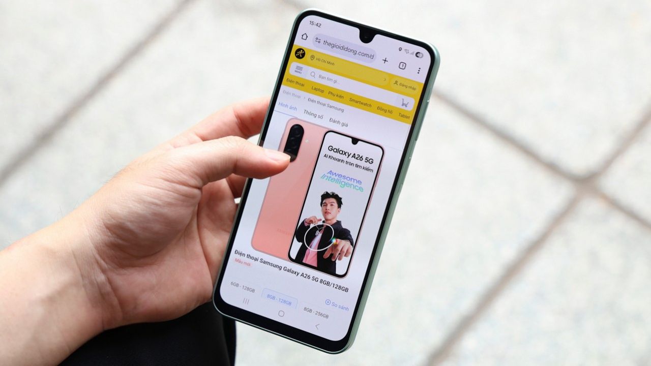 Rẻ hơn Galaxy A36 đến 1 triệu đồng, ai là người phù hợp mua Samsung Galaxy A26? Rẻ hơn Galaxy A36 đến 1 triệu đồng, ai là người phù hợp mua Samsung Galaxy A26?