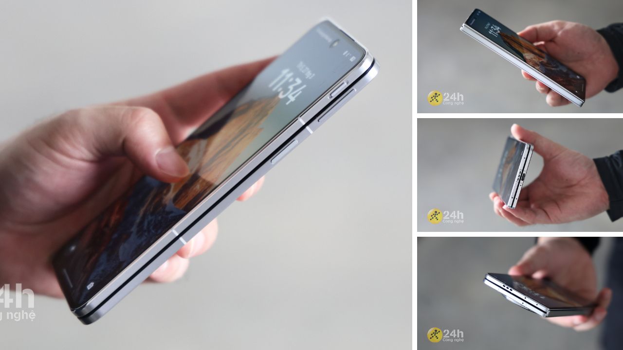 Trên tay OPPO Find N5 tại Việt Nam: Thiết kế siêu mỏng, chip Snapdragon 8 Elite mạnh mẽ và pin siêu lớn 5.600 mAh Trên tay OPPO Find N5 tại Việt Nam: Thiết kế siêu mỏng, chip Snapdragon 8 Elite mạnh mẽ và pin siêu lớn 5.600 mAh