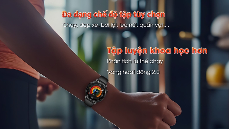 HUAWEI Watch GT 5 là người bạn đồng hành lý tưởng cho mọi hoạt động thể thao