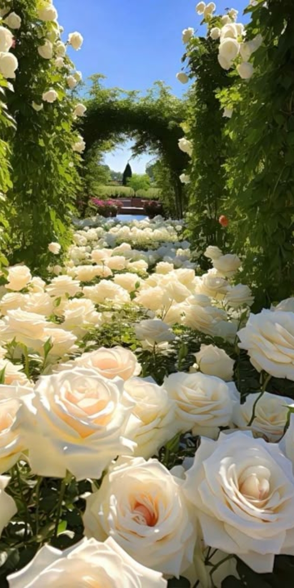 Hình nền hoa hồng màu trắng 8 Hình nền hoa hồng màu trắng 8