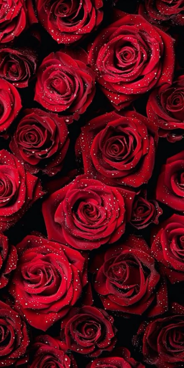 Hình nền hoa hồng màu đỏ 1 Hình nền hoa hồng màu đỏ 1