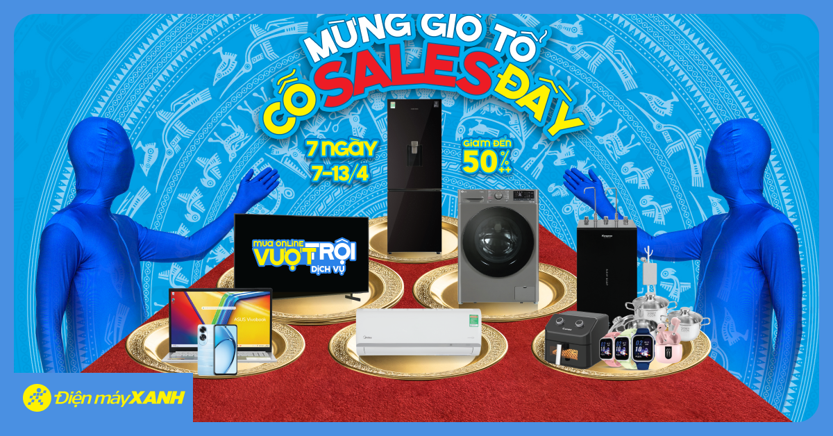 Mừng Giỗ Tổ - Cổ Sale Đầy: Ưu Đãi Cực Khủng Từ 7/4 - 13/4 Tại Đmx, Tham Gia Vòng Quay May Mắn Nhận Quà Và Cơ Hội Mua Hàng 0đ