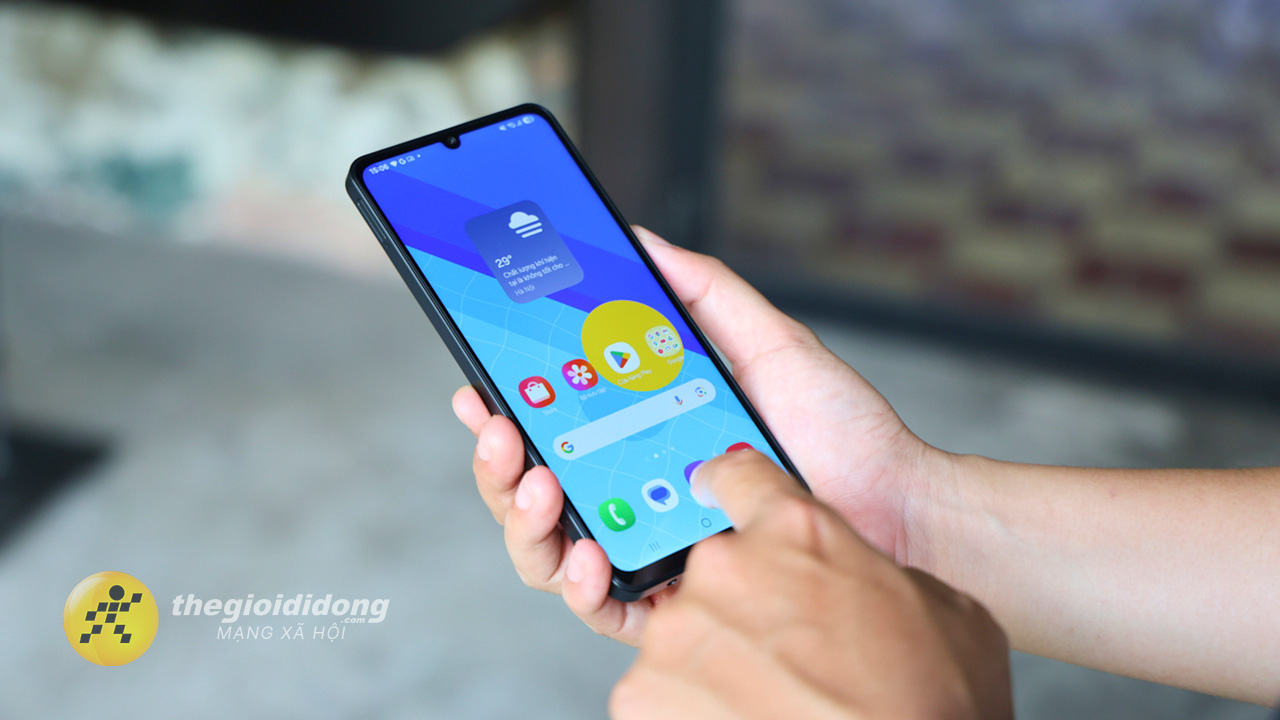 Điểm nối bật trên Galaxy A06 5G chính là màn hình PLS LCD có kích thước lớn. Điểm nối bật trên Galaxy A06 5G chính là màn hình PLS LCD có kích thước lớn.