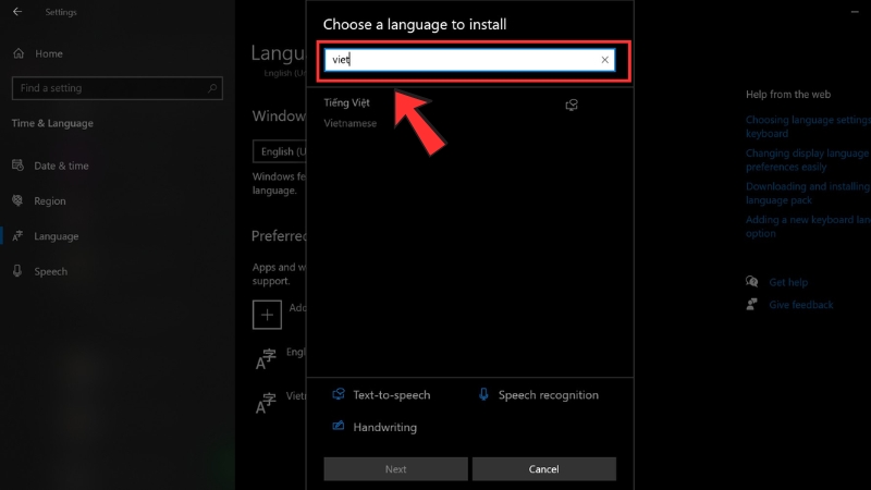 Nhập t&igrave;m kiếm tiếng Việt