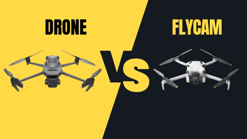 Phân biệt Drone và Flycam Phân biệt Drone và Flycam