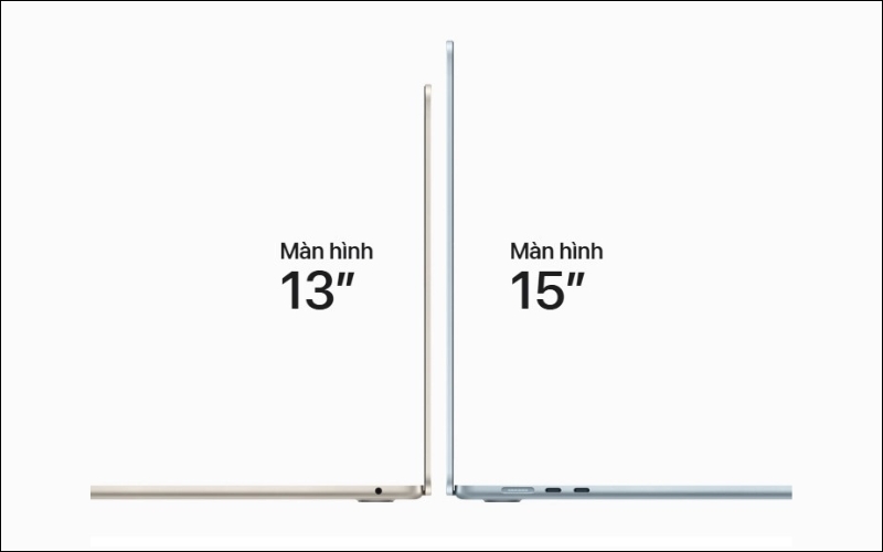MacBook Air M4 13 inch và MacBook Air M4 15 inch