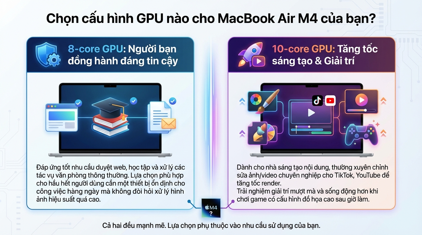 Cấu hình GPU MacBook Air M4