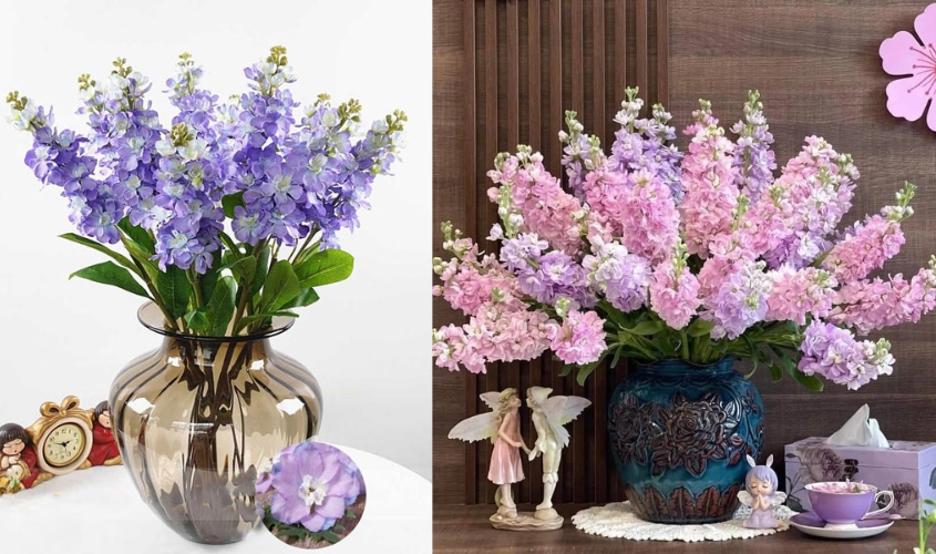 Mẫu cắm hoa phi yến đẹp