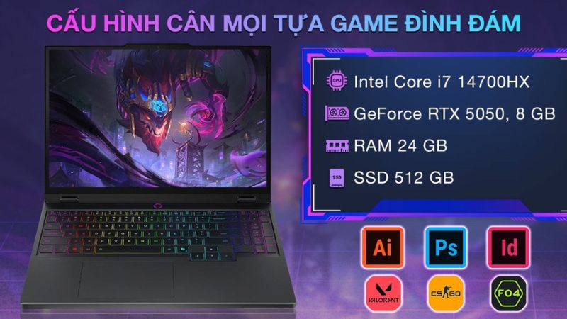 hiệu năng lenovo legion