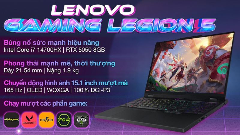 tính năng hỗ trợ game thủ của lenovo legion