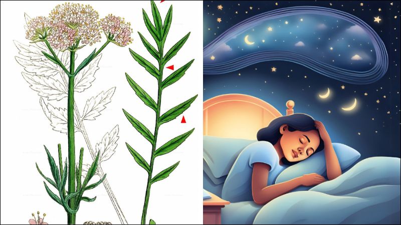 Cây nữ lang thường được dùng trong các bài thuốc an thần, trị mất ngủ