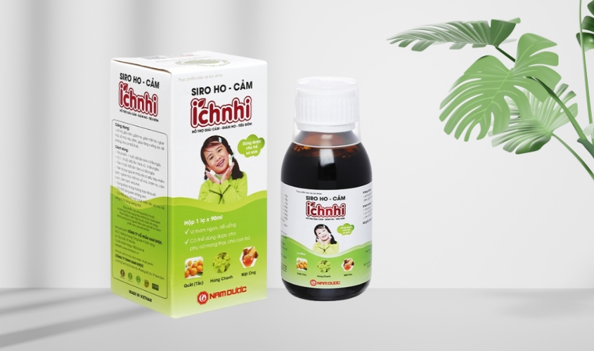 Siro ho cho bà bầu Ích Nhi