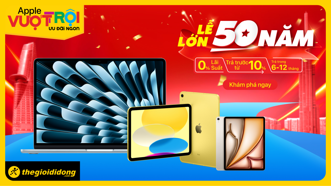 Bộ 3 siêu phẩm Apple mới về – Giá siêu mềm tại Thế Giới Di Động Bộ 3 siêu phẩm Apple mới về – Giá siêu mềm tại Thế Giới Di Động