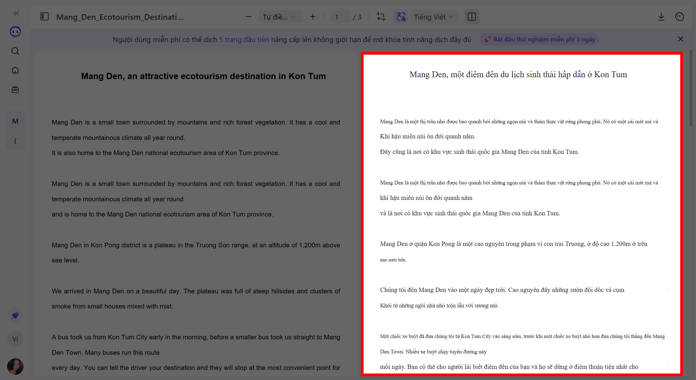 Cách dịch file PDF bằng AI miễn phí Cách dịch file PDF bằng AI miễn phí
