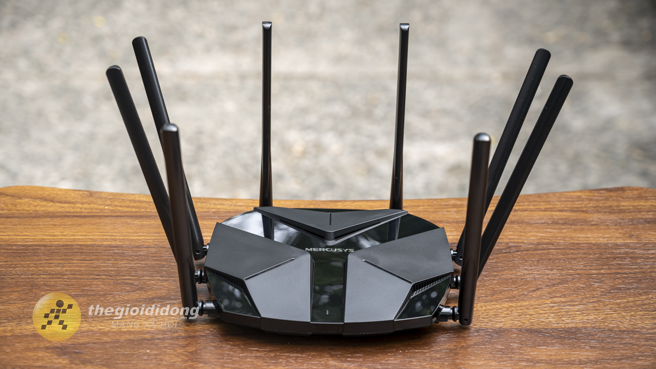 Router Wi-Fi 6 AX6000 8-Stream được đánh giá là mang lại hiệu suất ổn định, tốc độ mạng cao. Router Wi-Fi 6 AX6000 8-Stream được đánh giá là mang lại hiệu suất ổn định, tốc độ mạng cao.