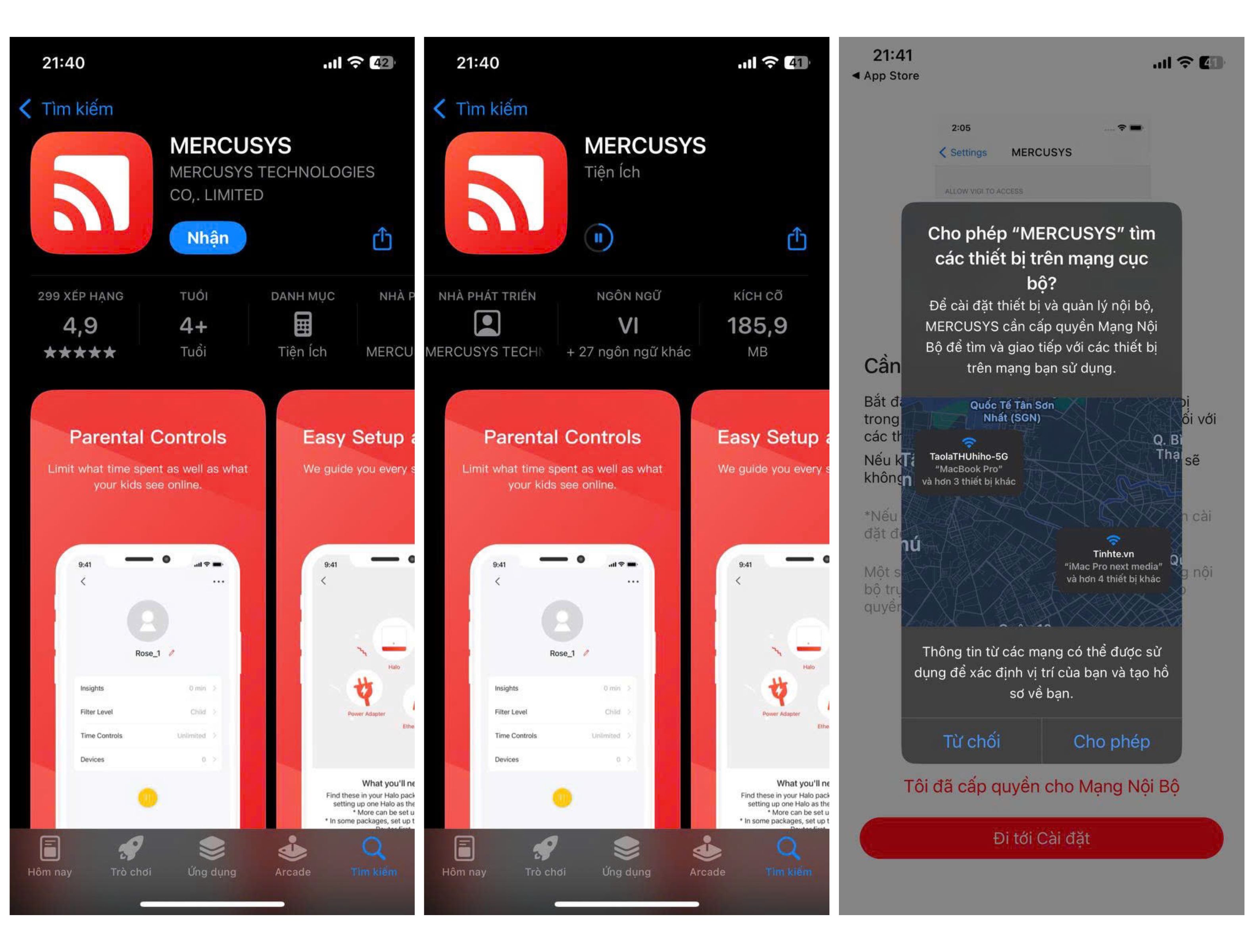Minh họa bước setup đầu tiên. Minh họa bước setup đầu tiên.