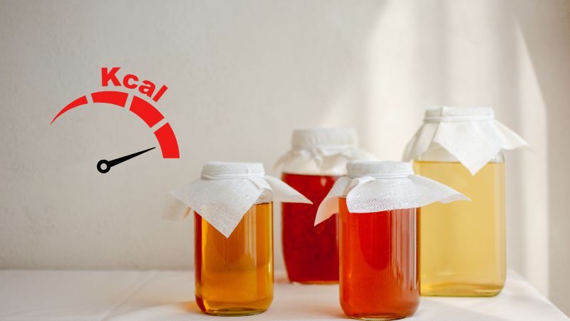 Kombucha chứa một lượng đường và calo nhất định Kombucha chứa một lượng đường và calo nhất định