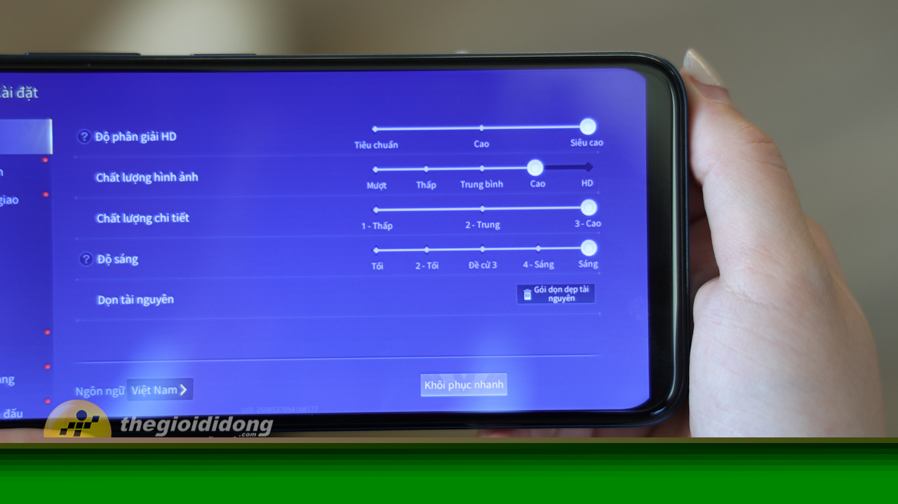 Trải nghiệm giải ổn định với game Liên Quân Mobile trên Masstel S9. Trải nghiệm giải ổn định với game Liên Quân Mobile trên Masstel S9.