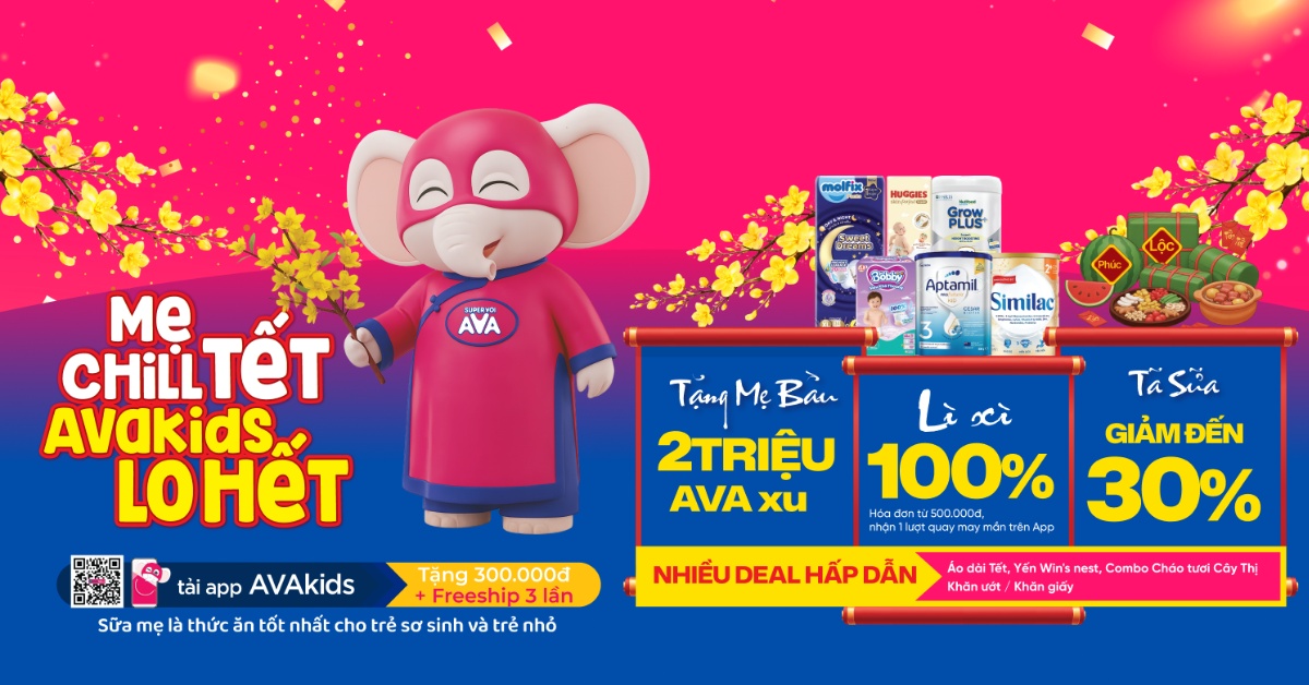 MẸ CHILL TẾT - AVAKIDS LO HẾT