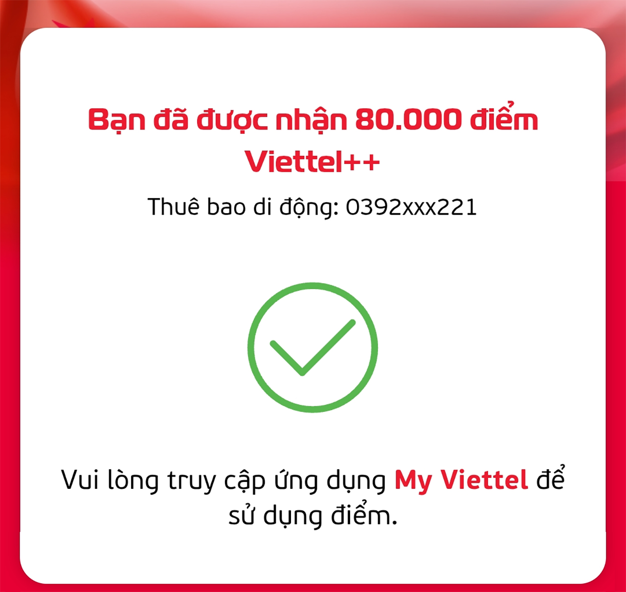 Cách Nhận 80.000 Điểm Viettel ++ Miễn Phí Cách Nhận 80.000 Điểm Viettel ++ Miễn Phí
