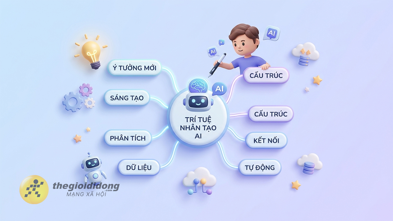 Cách tạo sơ đồ tư duy bằng AI