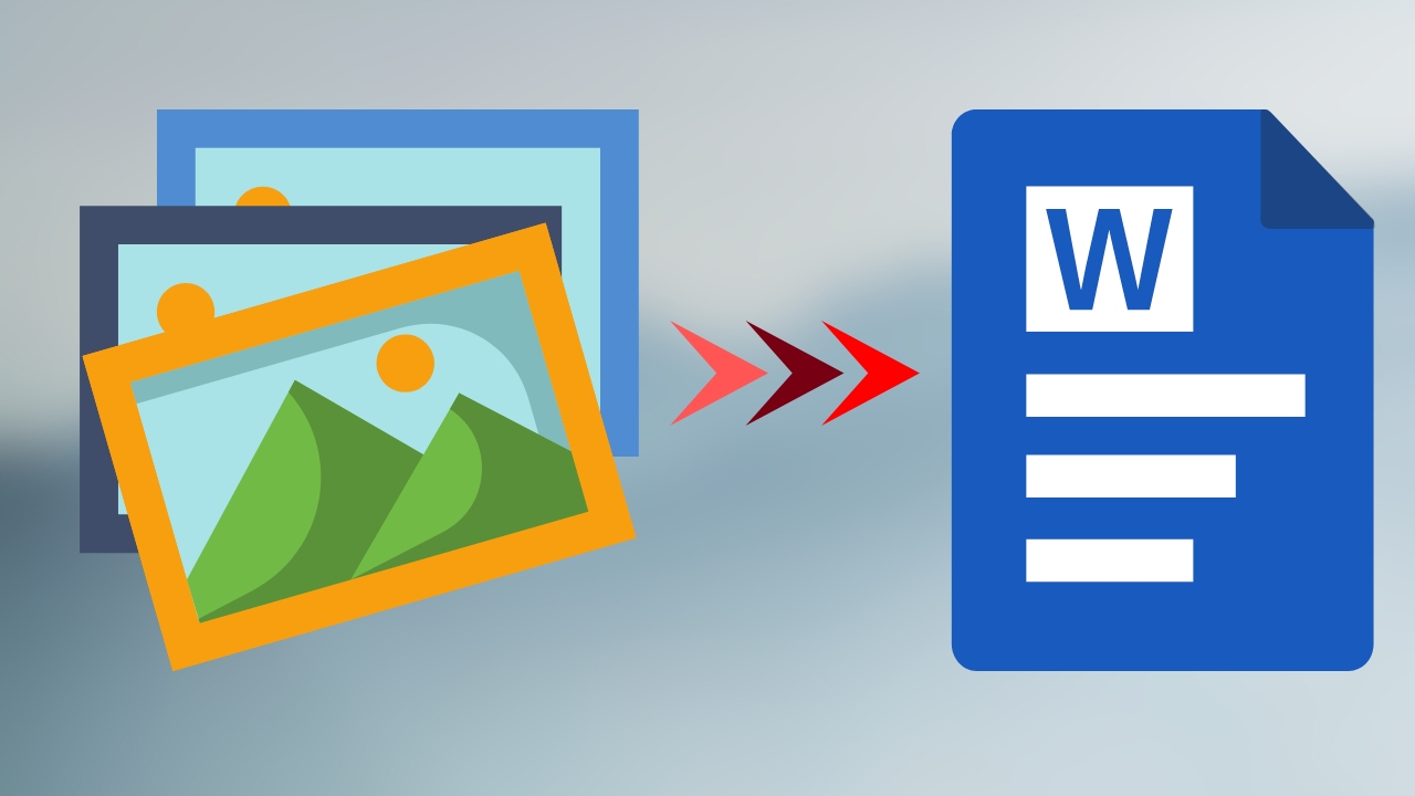 Cách chuyển ảnh thành file Word