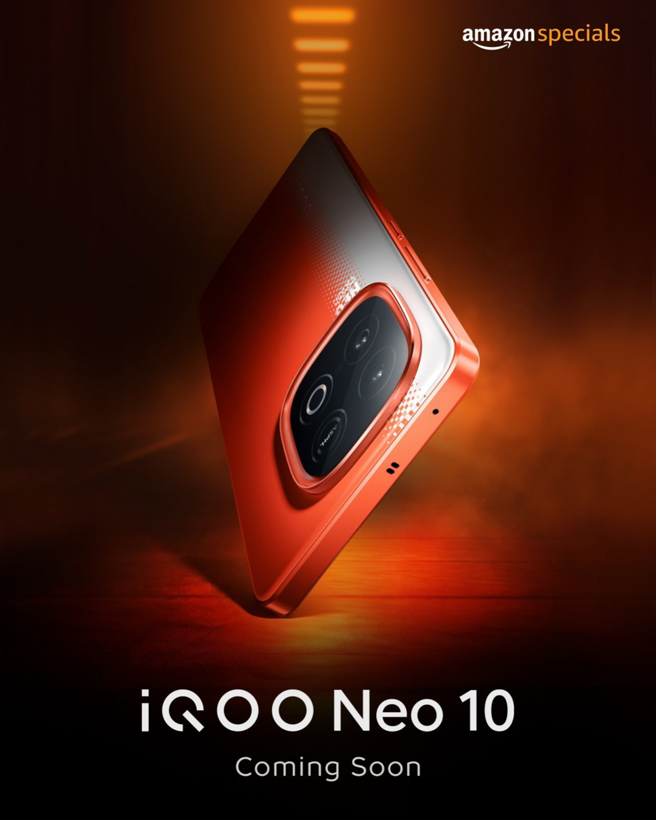 Poster chính thức của iQOO Z10 tại thị trường Ấn Độ. Poster chính thức của iQOO Z10 tại thị trường Ấn Độ.