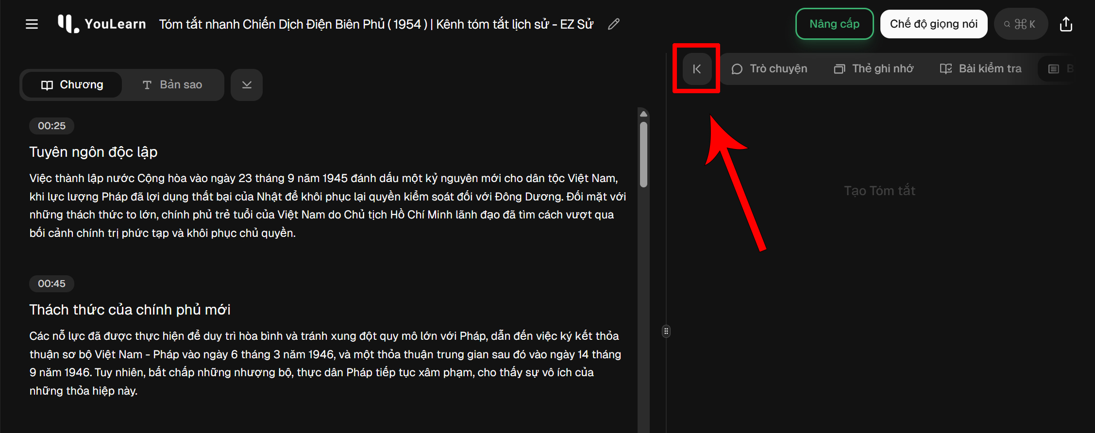 Cách tóm tắt video YouTube bằng AI